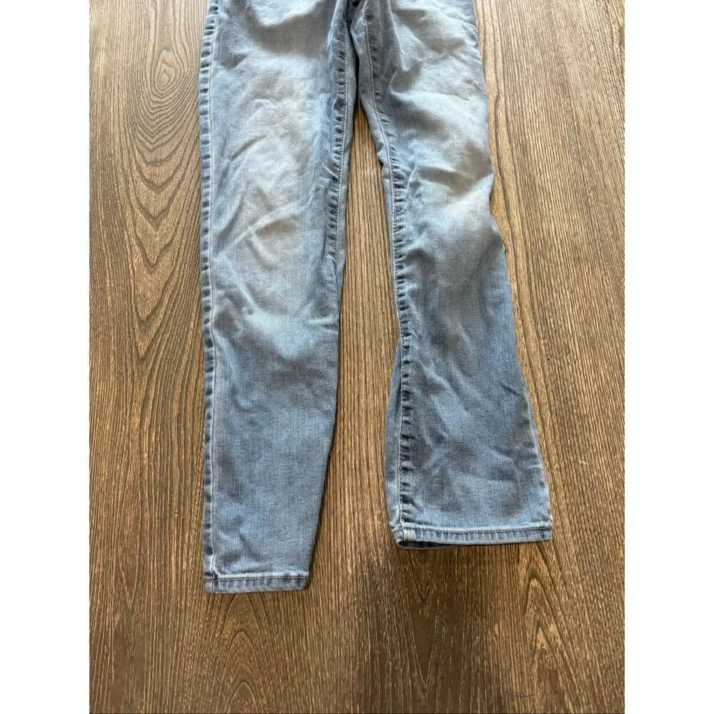 The Children's Place Youth Boys Straight Jeans Slim Fit Denim Blue Size 14